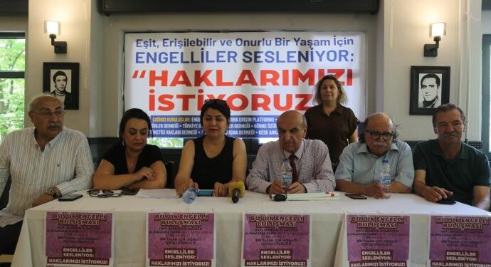 Engelli hakları mitingine çağrı