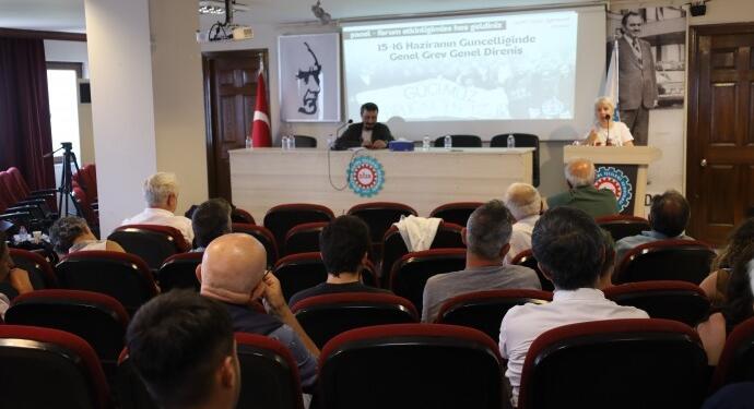 Limter-İş’ten ‘15-16 Haziran Direnişi’ paneli
