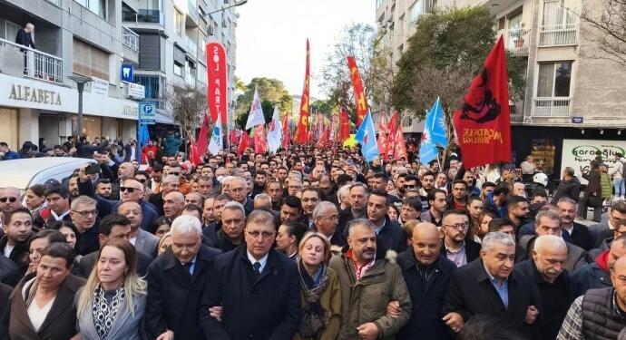 İzmir’de sendikacılara soruşturma