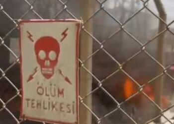 115 köyü besleyen elektrik trafosu patladı: Qoser elektriksiz kaldı