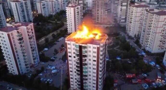 Amed’deki yangınla ilgili 4 gözaltı