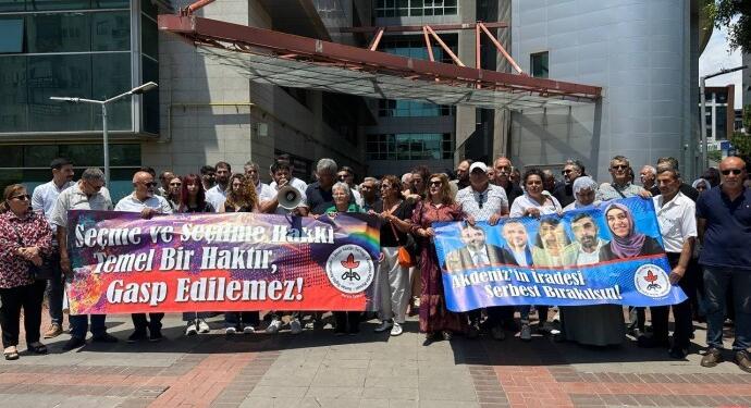 Hukukçular eşbaşkanların serbest bırakılmasını istedi