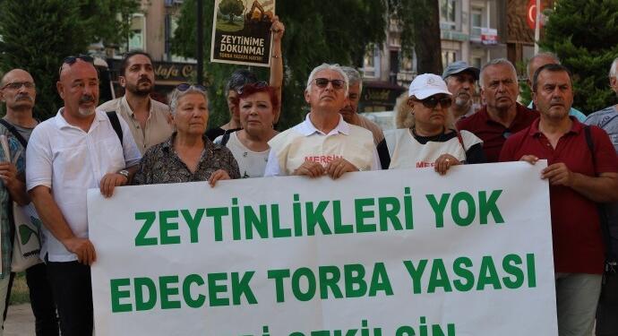 Zeytinliklerin maden şirketlerine açılması protesto edildi