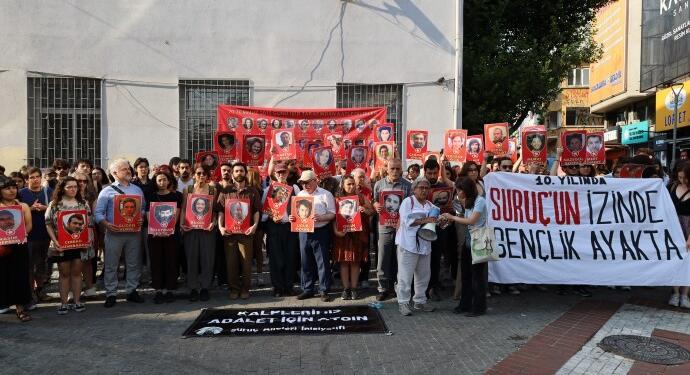 Suruç anmasında adalet çağrısı yinelendi
