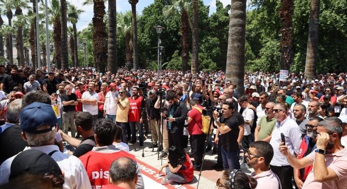 İzmir’de grev 4’üncü gününde