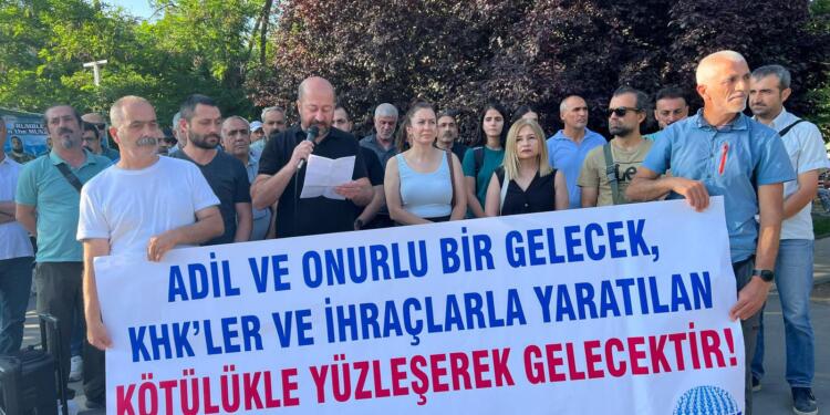 Dêrsim’de KHK ve ihraçlara tepki