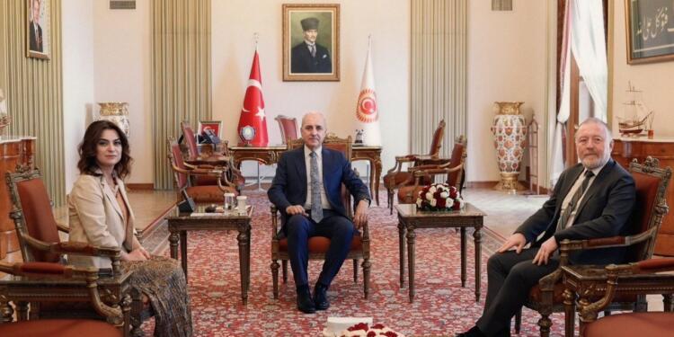 DEM Parti Numan Kurtulmuş ile görüştü