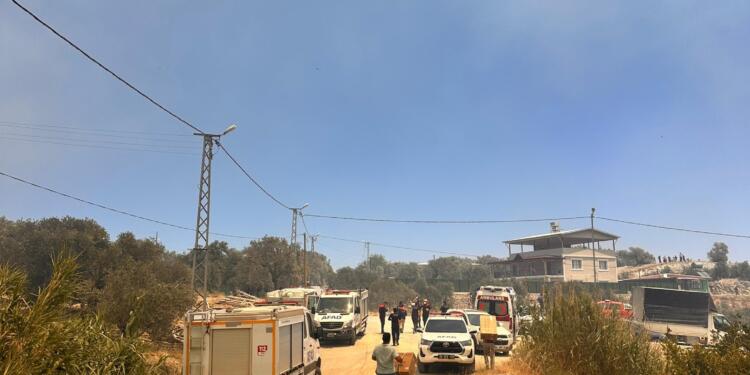 Antakya’da yangın yerleşim yerine ulaştı