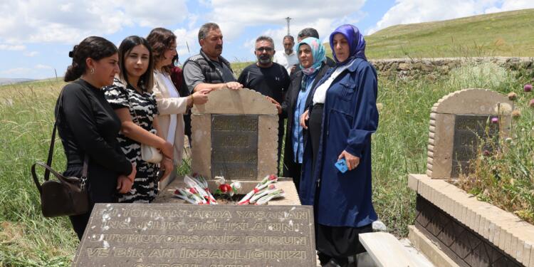 Sema Yüce Agirî’de mezarı başında anıldı