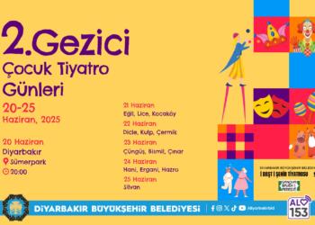 Amed’de Gezici Çocuk Tiyatro Günleri düzenlenecek