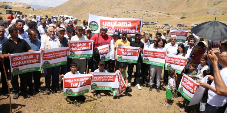 Hesandîn’de madene karşı açıklama: Talanı durdurun!