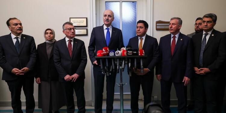 Numan Kurtulmuş İYİ Parti ve Yeni Yol Partisi ile görüştü