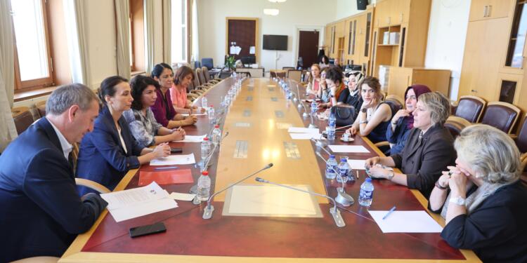 Akdeniz Kadın Arabulucular Ağı’ndan DEM Parti’ye ziyaret