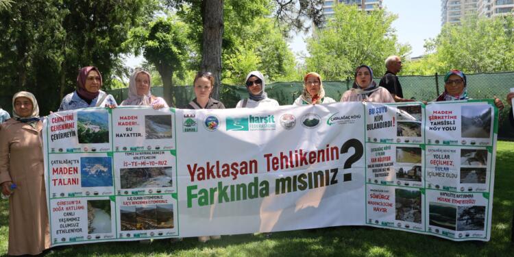 AKP’li vekilin madenine karşı Ankara’da eylemdeler: Köyümüz talan edildi