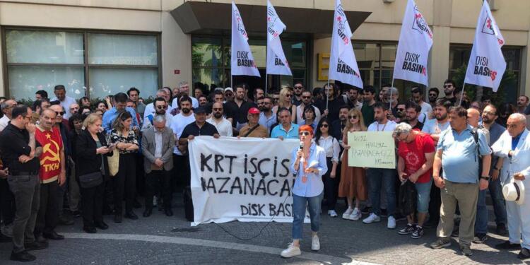 21 gündür direnen KRT TV emekçilerin direnişi kazandı