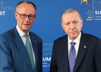 Erdoğan, Almanya Başbakanı ile görüştü