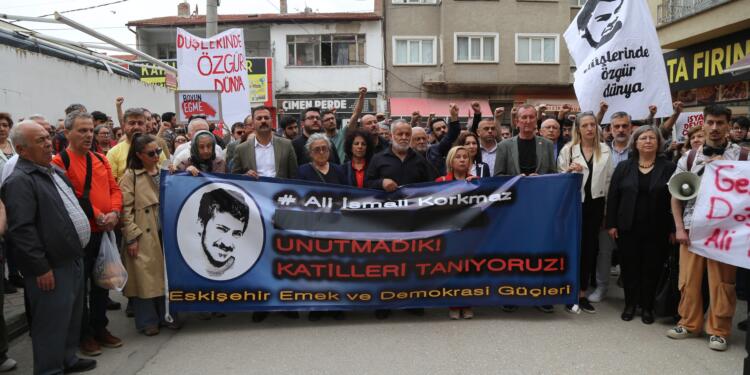 Ali İsmail Korkmaz darp edildiği sokakta anıldı: ‘Katillere sahip çıkanlara lanet olsun’
