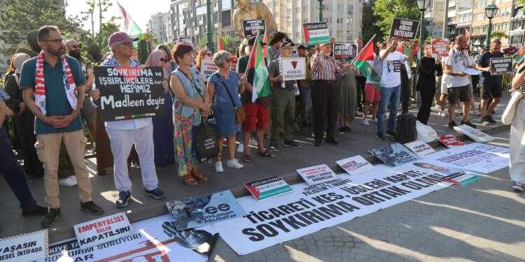 Eskişehir’de Medleen saldırısı protesto edildi