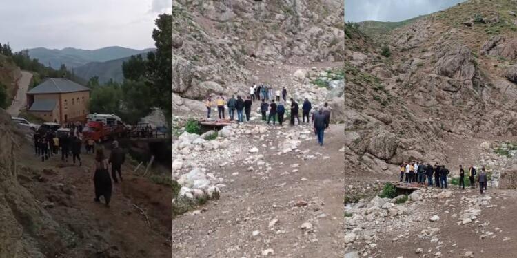 Gever’de yıldırım düştü: Çoban yaralandı, onlarca hayvan öldü