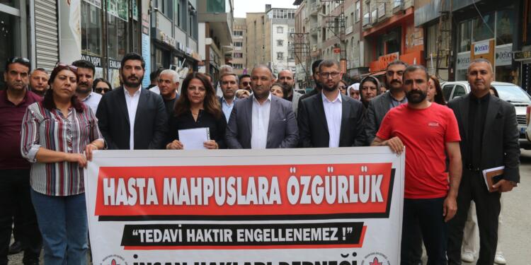 İHD: Felem Aker ve tüm hasta tutsaklar serbest bırakılsın