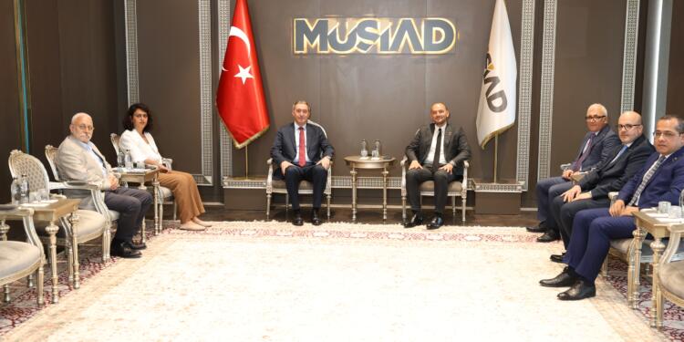 DEM Parti MÜSİAD’ı ziyaret etti