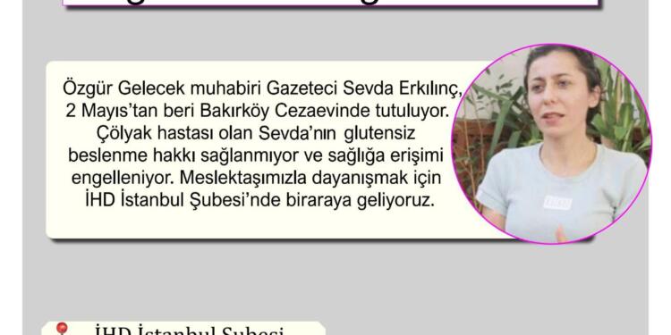 MKG’den hasta tutsak gazeteci Erkılınç için dayanışma çağrısı