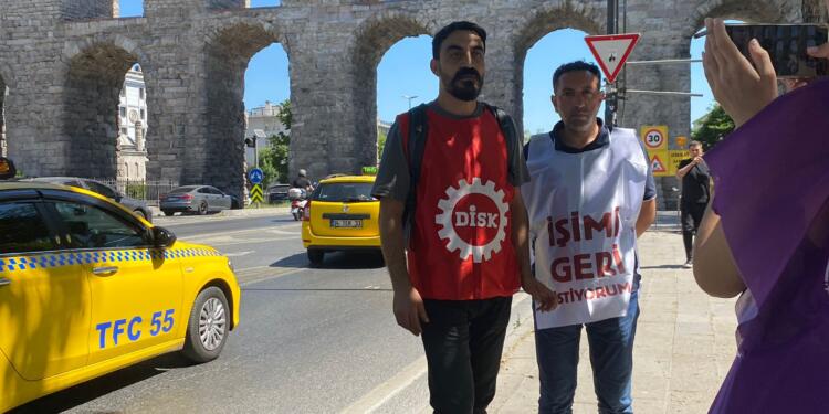 Beltur işçileri Bozdoğan Kemerine çıktı