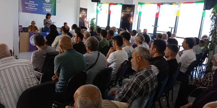 İstanbul’da Barış ve Demokratik Toplum Buluşmaları: Somut adım atılmalı