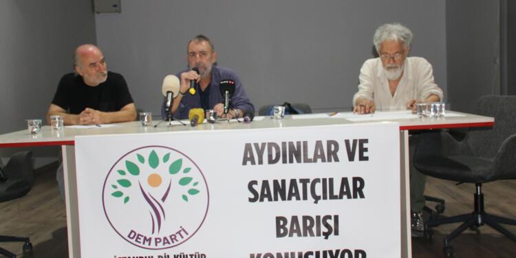 Aydın ve sanatçılar barışı konuştu: Herkes süreci sahiplenmeli
