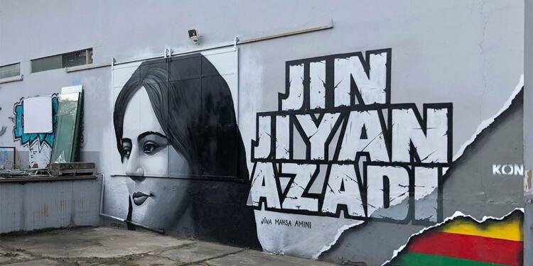 ‘Jin jiyan azadî’ yazılaması yapan çocuk tutuklandı