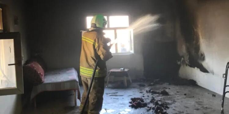 Dêrik’teki yangın: 1 kişi hayatını kaybetti