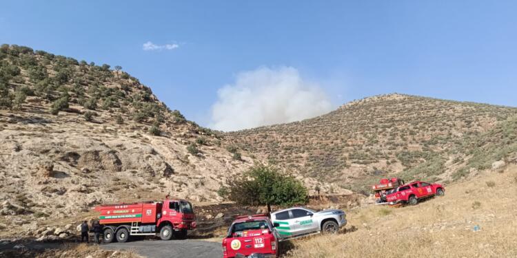 Omerya’daki yangın kontrol altına alındı