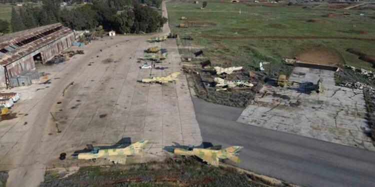 Hama Havaalanı’nda patlama