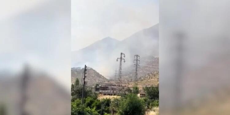 Türkiye Guherze’yi bombaladı: 65 dönüm alan yandı