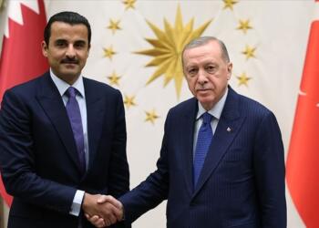 Erdoğan, Katar Emiri ile görüştü