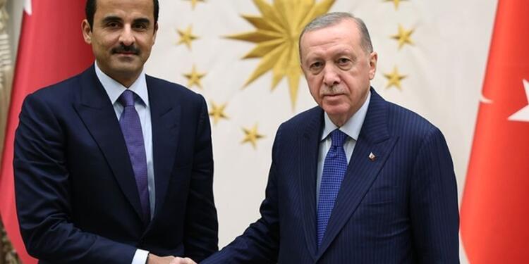 Erdoğan, Katar Emiri ile görüştü