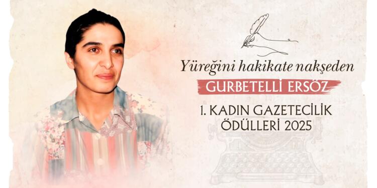Gurbetelli Ersöz Kadın Gazetecilik Ödüllerı düzenleniyor