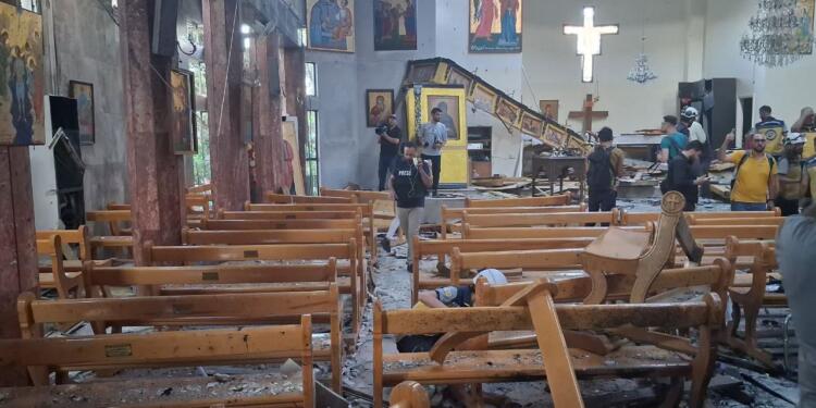 Kilise saldırısını ‘Seraya Ensar El Sunna’ grubu üstlendi