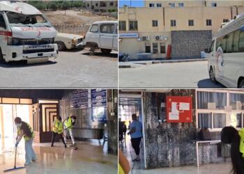 Süveyda’da yıkımın ortasında dayanışma