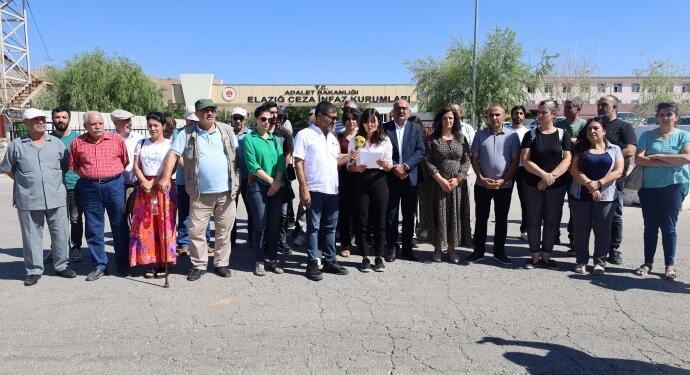 Elazığ Cezaevi önünde işkence protestosu