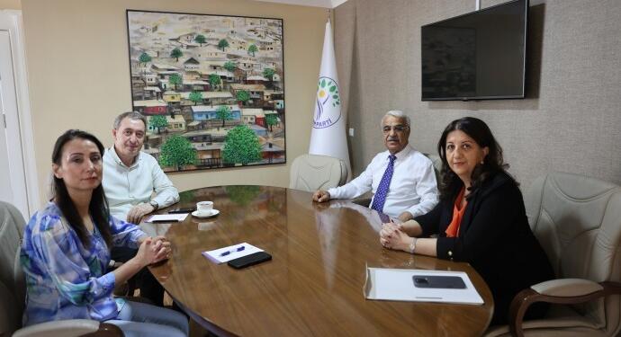 İmralı Heyeti, Eş Genel Başkanlar ile bir araya geldi