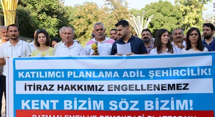 Êlih kayyımı imar planını gizlemeye çalışıyor