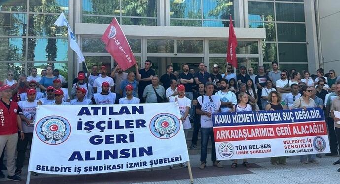 Sendikalardan belediyelere operasyona tepki