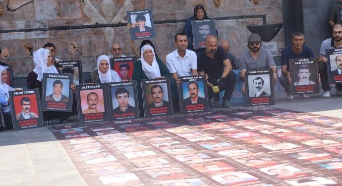 Kayıp yakınlarından 4 kentte adalet talebi