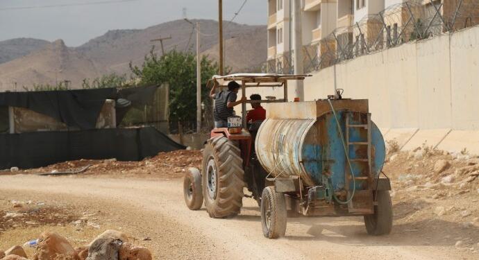 Mêrdîn’de 50 derece sıcakta halk susuz bırakıldı