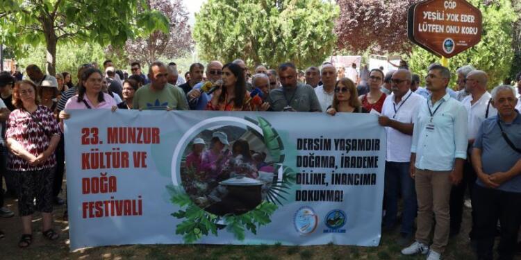 23’üncü Munzur Kültür ve Doğa Festivali başladı