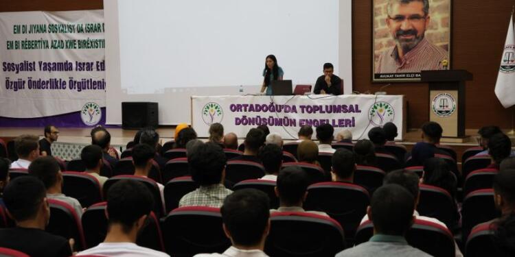 Riha’da gençlik çalıştayı: Genç başladık, genç başaracağız