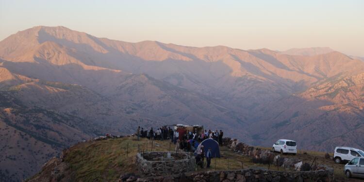 Hesandîn’de maden aramaya karşı nöbet