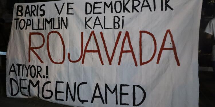 Amed’de Rojava Devrimi kutlaması