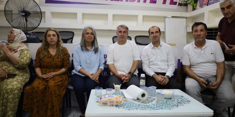 Uçar ve Bayındır Veysi Aktaş’ı ziyaret etti